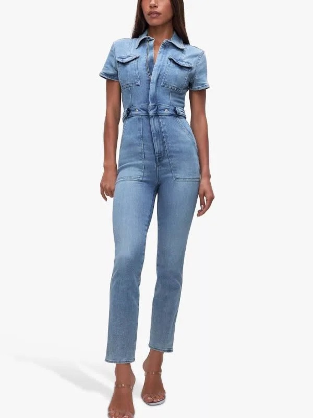Good American Denim jumpsuit
